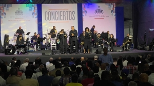 Presidente Abinader encabeza concierto de la Big Band Dominicana en San Juan de la Maguana