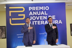 Ministerios de Cultura y Juventud lanzan Premio Joven de Literatura 2025