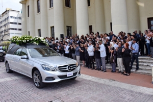 Con un emotivo acto dan el último adiós al actor Víctor Pinales en el Palacio de Bellas Artes