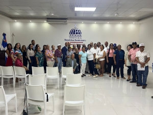 Ministerio de Cultura desarrolla jornada de capacitación en gestión cultural en Montecristi