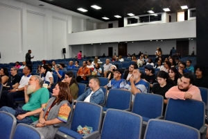 Tres poetas de Cuba, España y México hablan sobre sus obras en el Pabellón Azul de la Poesía de la FILSD2023