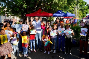 Calle Cultura recibe al ministro Roberto Ángel Salcedo en San Pedro de Macorís