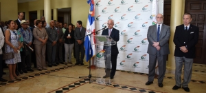 Discurso del viceministro de cultura Cayo Claudio Espinal en el acto de toma de Posesión del nuevo Ministro de Cultura arq. Eduardo Selman