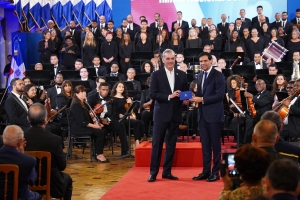 Presidencia de la República y Ministerio de Cultura presentan regrabación del himno nacional dominicano