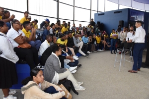 El Pabellón de la Imaginación es uno de los espacios más visitados en la Feria del Libro