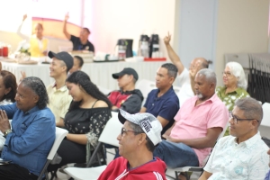 Ministerio de Cultura imparte en Moca taller sobre gestión cultural y económica para el desarrollo comunitario