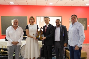 Cultura recibe donativo de instrumentos musicales por parte de la República Popular China
