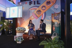 Roberto Ángel Salcedo encabeza presentación de dos libros de Rosanna Rivera en la Feria del Libro